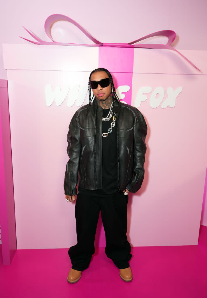 Tyga at White Fox Boutique's 10th Birthday Party on Oct. 18 in Los Angeles