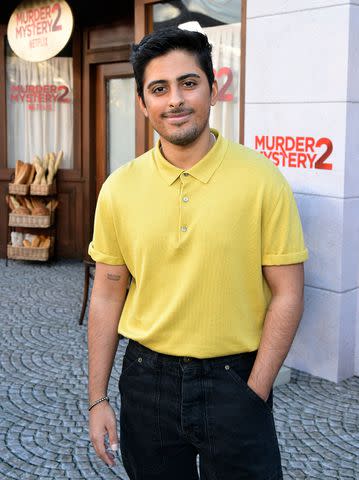 <p>Charley Gallay/Getty</p> Karan Brar attends the Netflix Premiere of <em>Murder Mystery 2</em> on March 28, 2023