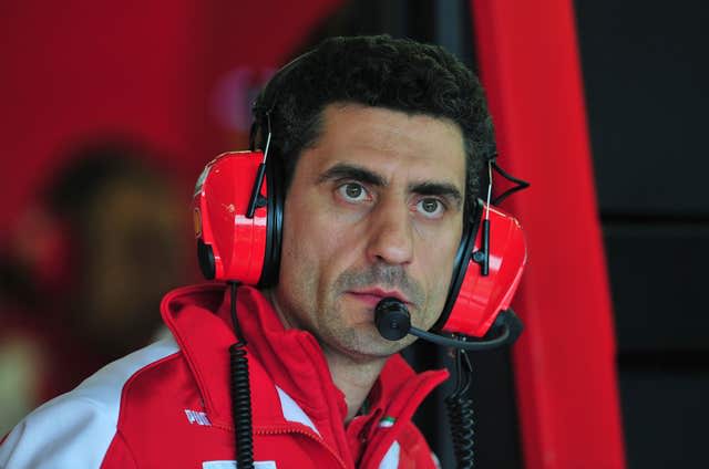 Andrea Stella during his time with Ferrari