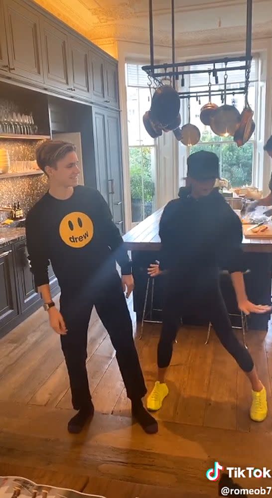 Romeo Beckham and Victoria Beckham | Romeo Beckham Tiktok