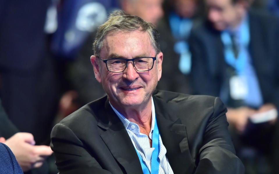 Lord Ashcroft at Conservative Conference Manchester