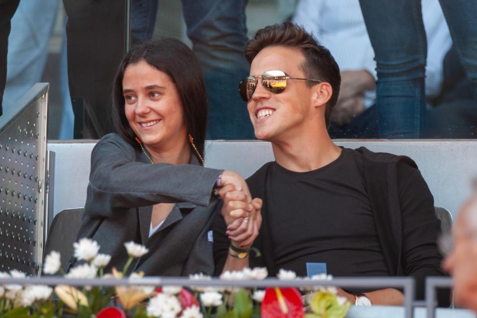MADRID, SPAIN - MAY 10: Victoria Federica and Gonzalo Caballero attend Mutua Madrid Open at Caja Magica on May 10, 2019 in Madrid, Spain. (Photo by Europa Press Entertainment/Europa Press via Getty Images)
