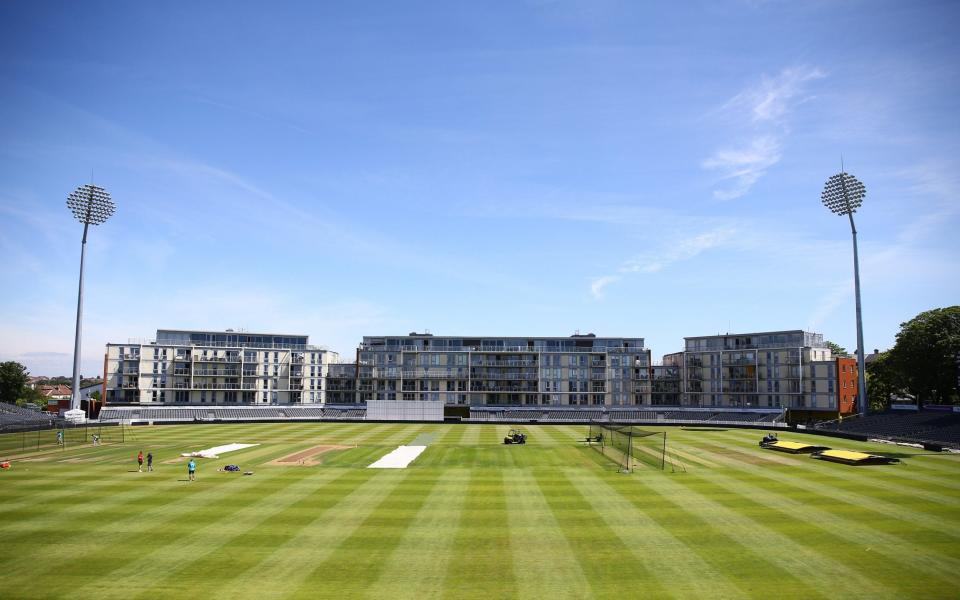 A general view of the Bristol County Ground during an England training session - GETTY IMAGES