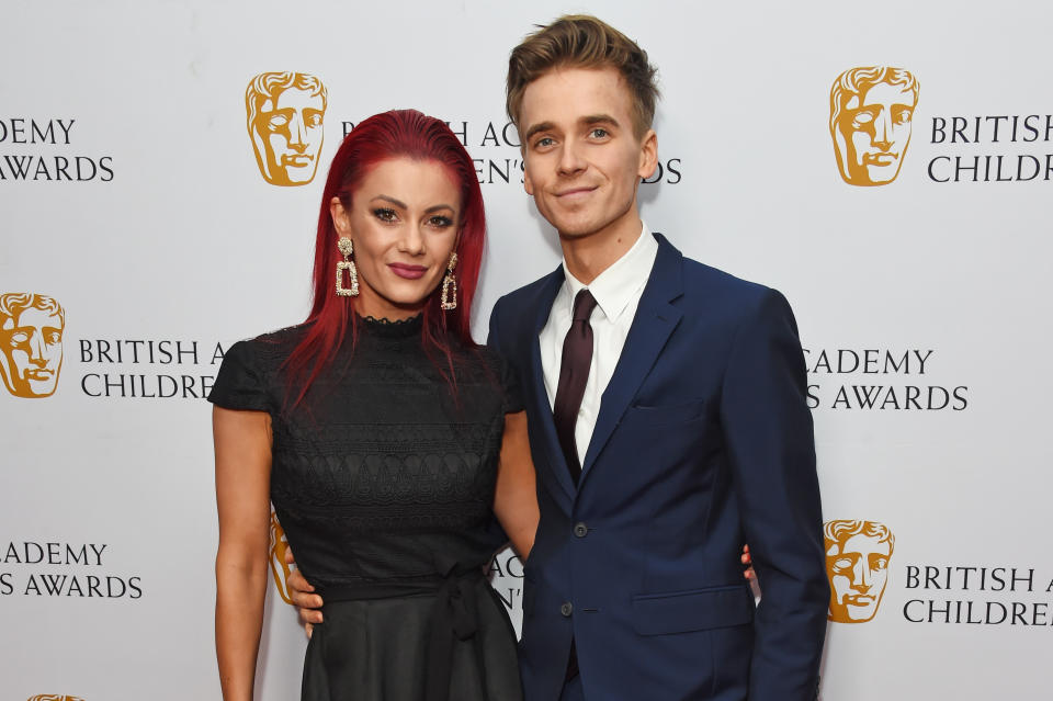 Dianne Buswell and Joe Sugg attend The British Academy Children's Awards 2018 