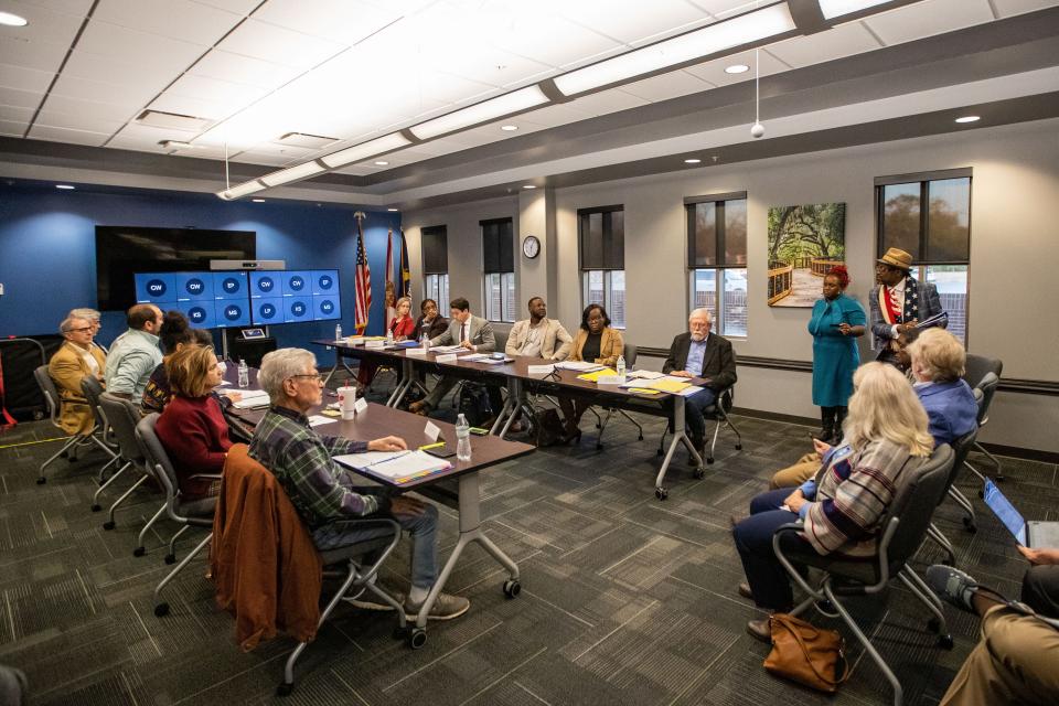 The Charter Review Committee held a meeting at the Frenchtown Renaissance Center on Tuesday, Feb. 20, 2024.