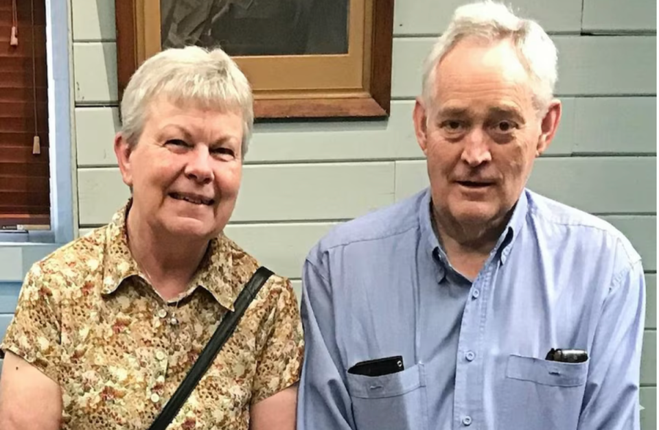 Heather, 66, and Ian Wilkinson, 68, became ill after eating poison mushrooms at a lunch cooked by Patterson (The Salvation Army Australia Museum/Facebook)