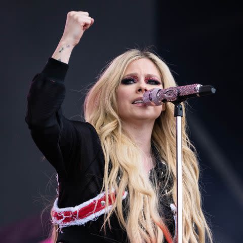 <p>Harry Durrant/Getty</p> Avril Lavigne