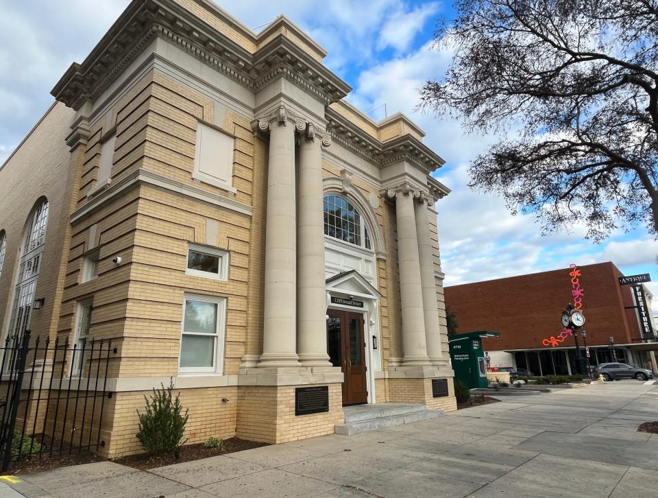 FILE - Security Federal Bank in Augusta at 1109 Broad St. on Friday, Dec. 29, 2023. This year marks 100 years since the building was built for the Georgia Railroad Bank.