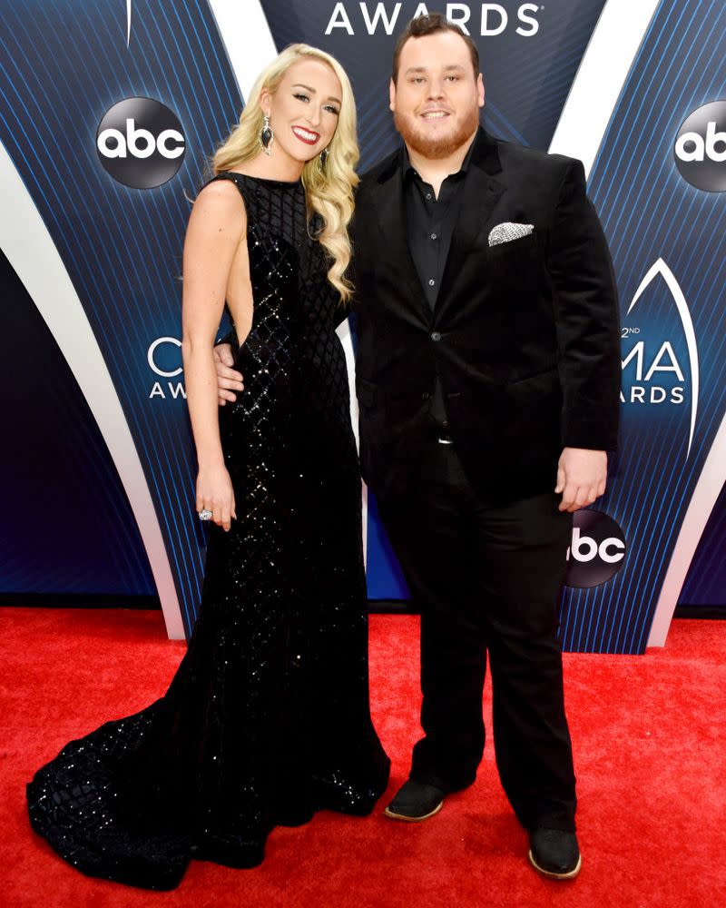 Nicole Hocking and Luke Combs