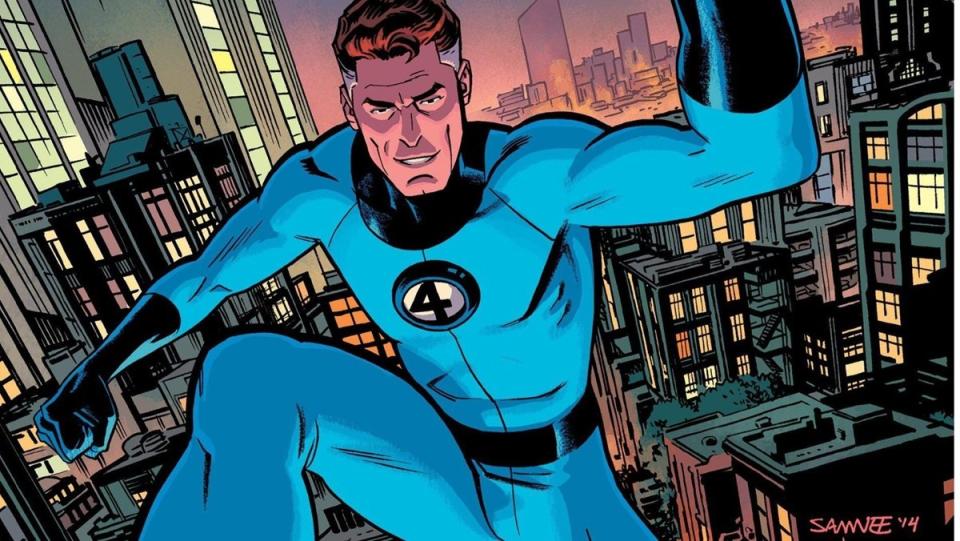 Reed Richards, a.k.a. Mister Fantastic, art by Chris Samnee.