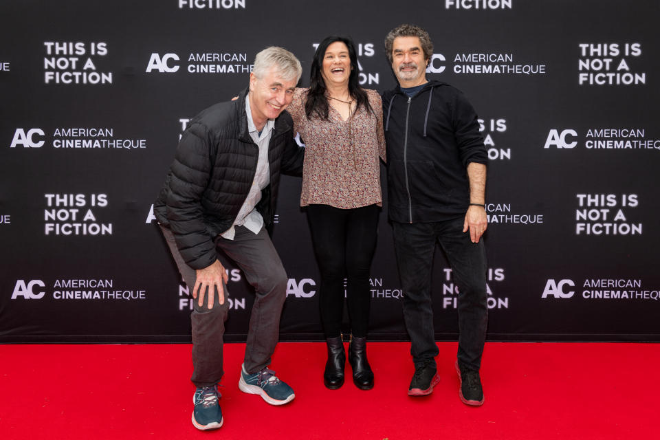 L-R Filmmakers Steve James, Barbara Kopple and Joe Berlinger