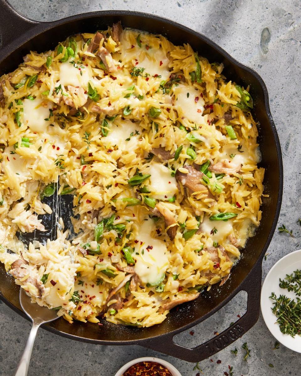 Primavera Baked Orzo