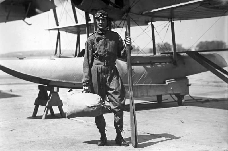 On November 29, 1929, U.S. Navy Lt. Cmdr. Richard Byrd and three crewmen became the first people to fly over the South Pole. File Photo by Library of Congress/UPI