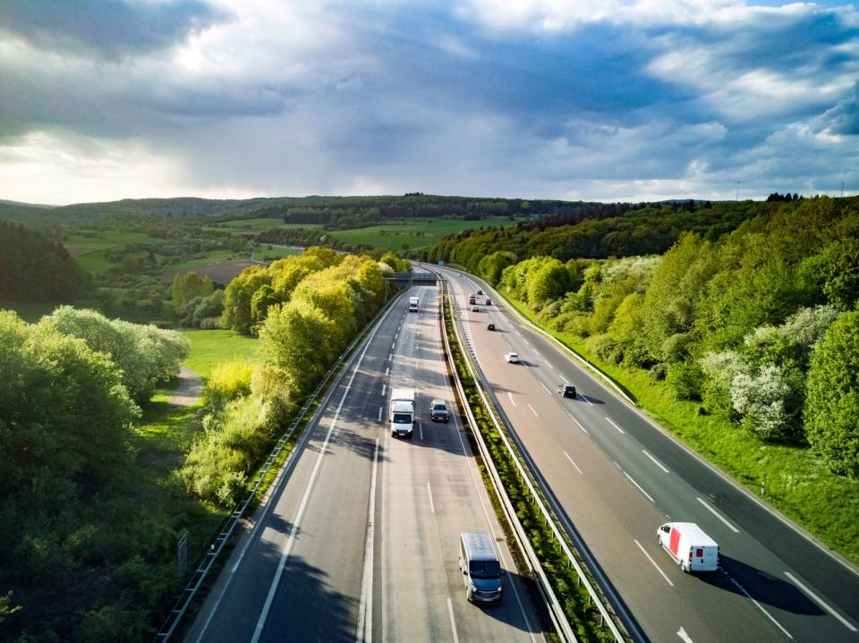 Autobahn in Deutschland