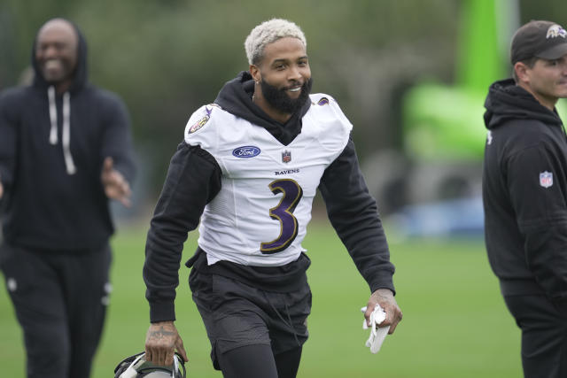 Odell Beckham Jr. Baltimore Ravens Jerseys, Odell Beckham Jr. Shirts,  Apparel, Gear