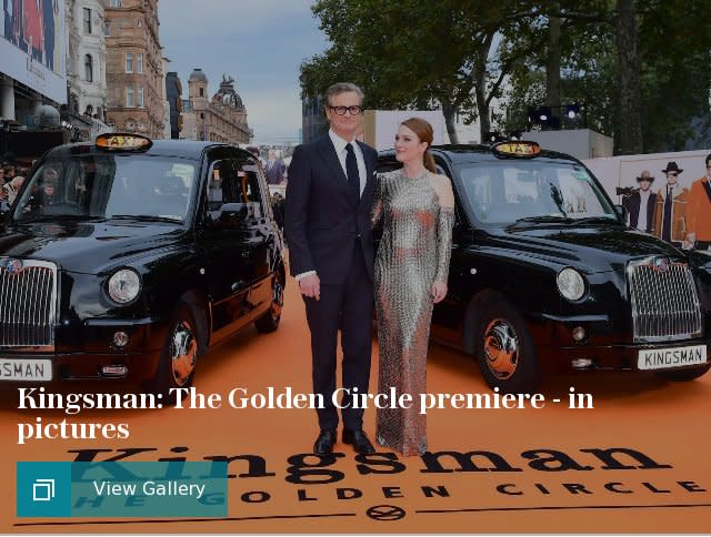 Kingsman: The Golden Circle premiere - in pictures