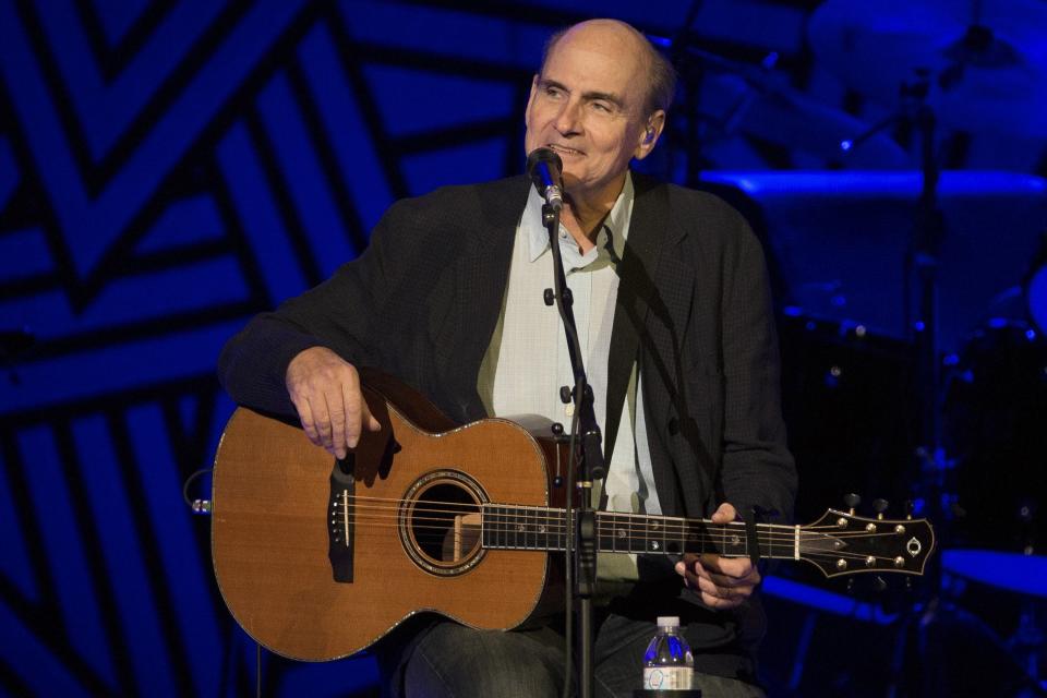 James Taylor and  Jackson Browne will play the FLA Live Arena in Sunrise on Wednesday.