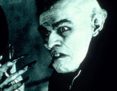 <p>"Shadow of the Vampire" (2000) follows the tale of Max Schreck and his acting methods to create his legendary onscreen performance in "Nosferatu." Willem Dafoe plays Schreck in this thought provoking, twisted tale that poses the question, 'what if Schreck was in fact a real vampire and not acting'?</p>