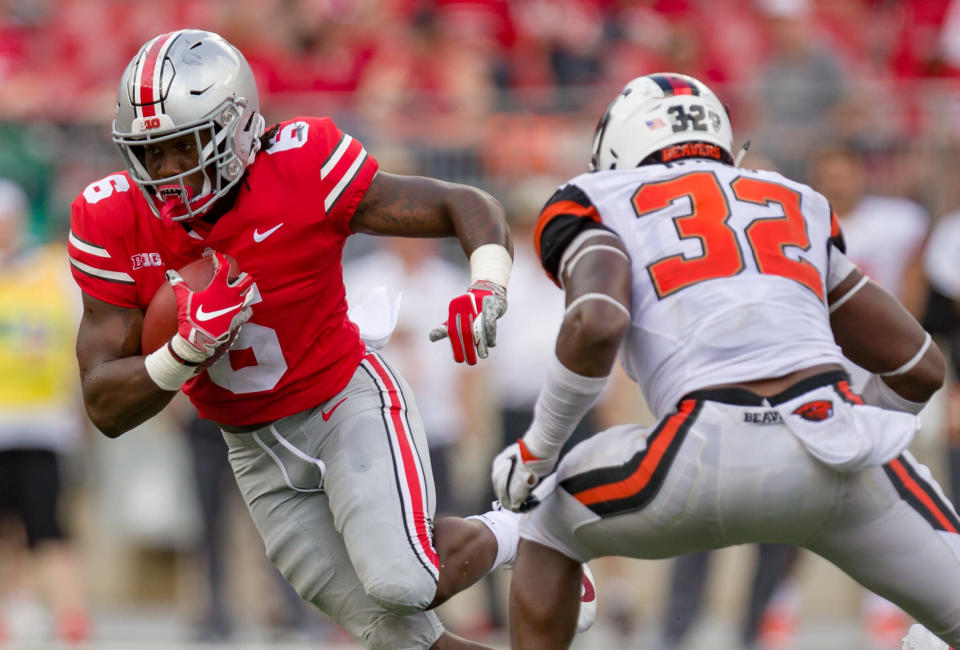 Former Ohio State RB Brian Snead was accused of sexual assault in September.