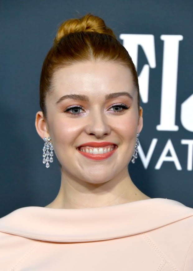 Kennedy McMann attends the 25th Annual <a href="https://parade.com/1304697/anniezaleski/critics-choice-awards-2022/" rel="nofollow noopener" target="_blank" data-ylk="slk:Critics' Choice Awards;elm:context_link;itc:0;sec:content-canvas" class="link ">Critics' Choice Awards</a> at Barker Hangar on Jan. 12, 2020, in Santa Monica, California.<p><a href="https://www.gettyimages.com/detail/1199081948" rel="nofollow noopener" target="_blank" data-ylk="slk:Frazer Harrison/Getty Images;elm:context_link;itc:0;sec:content-canvas" class="link ">Frazer Harrison/Getty Images</a></p>