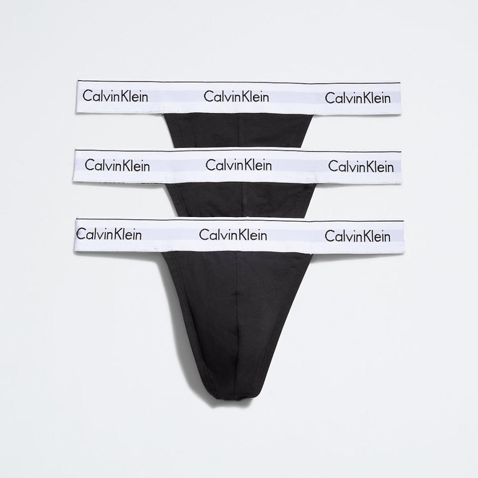 Calvin Klein Modern Cotton Stretch 3-Pack Thong