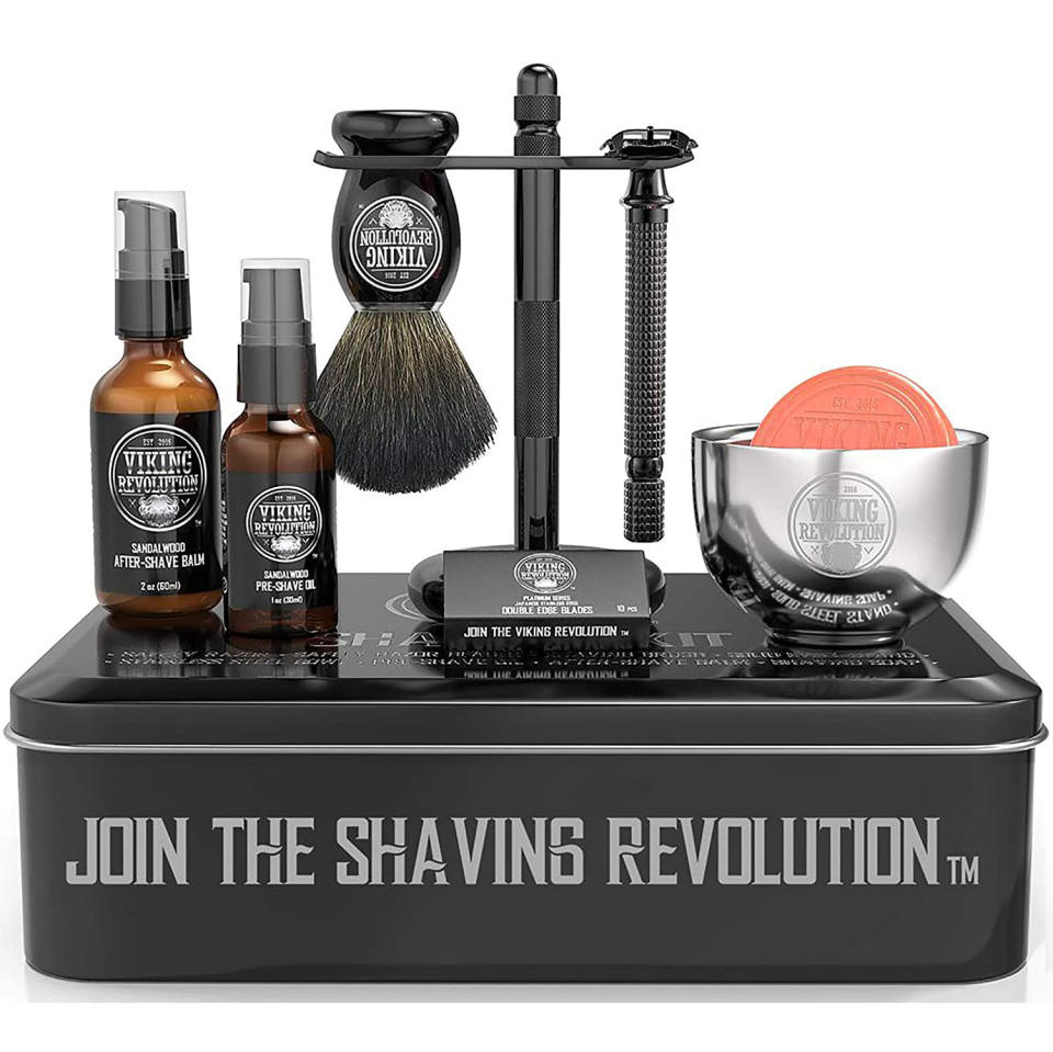 Best Men’s Grooming Kits, Viking Revolution Safety Razor Shaving Kit