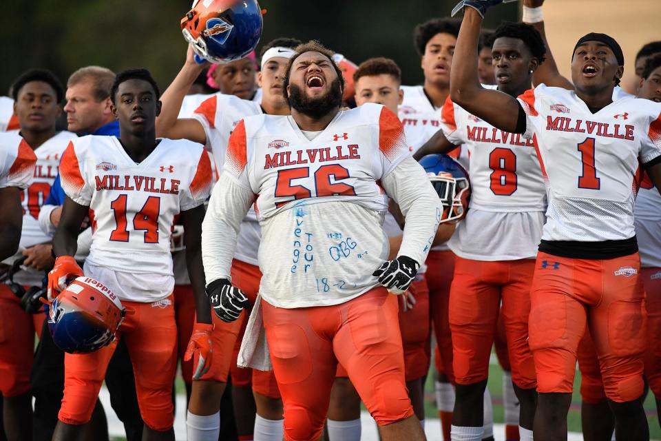 The Millville High School football team defeated Shawnee 49-39 on Friday, Sept. 10, 2021.