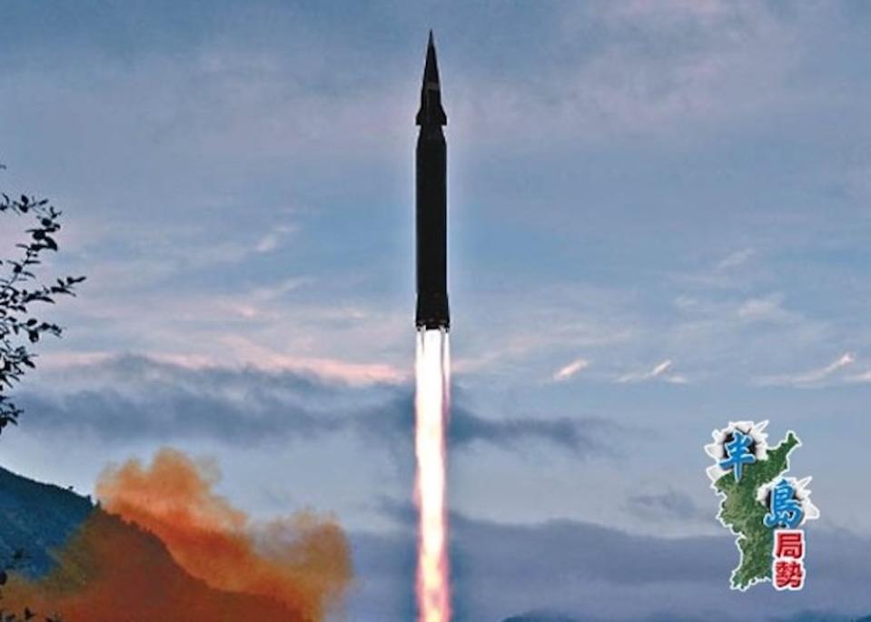 北韓向東部海域發射不明彈道導彈。
