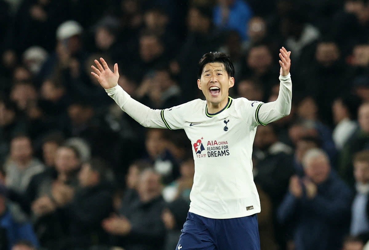 Son Heung-min equalised as United threw away three points  (REUTERS)