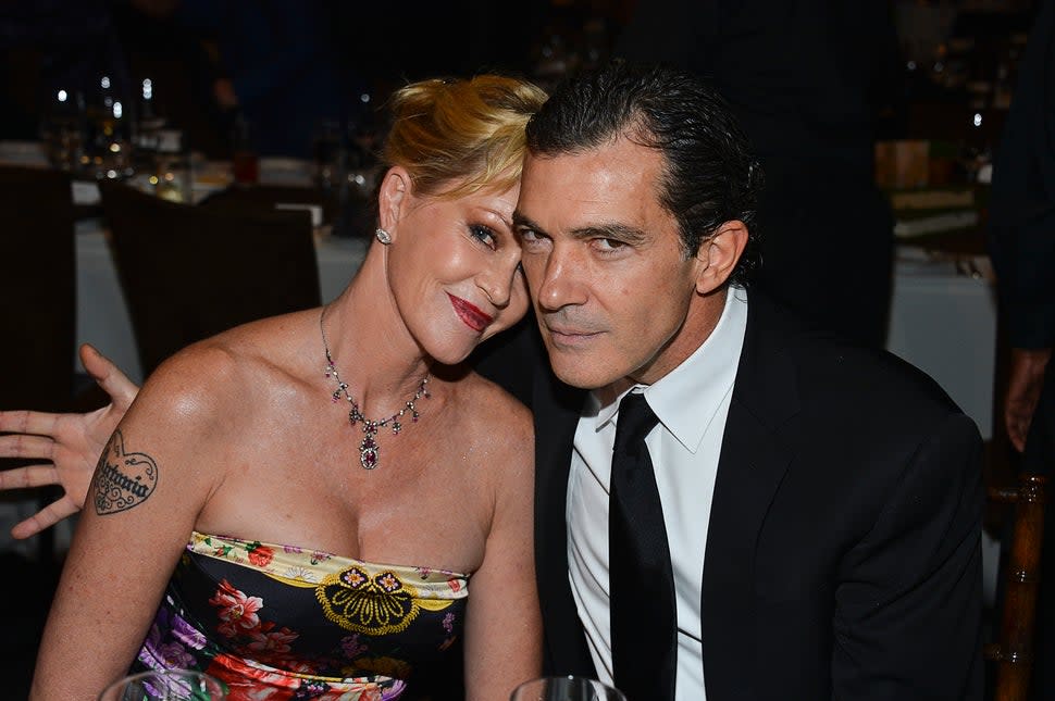 Melanie Griffith Shows Off Her Antonio Banderas Tattoo 