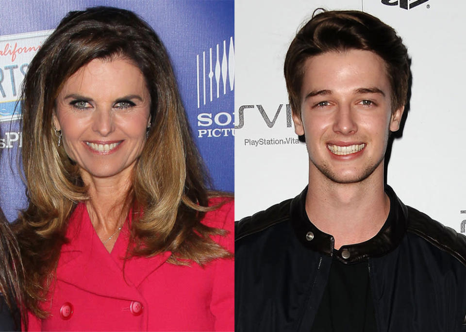 Maria Shriver and Patrick Schwarzenegger