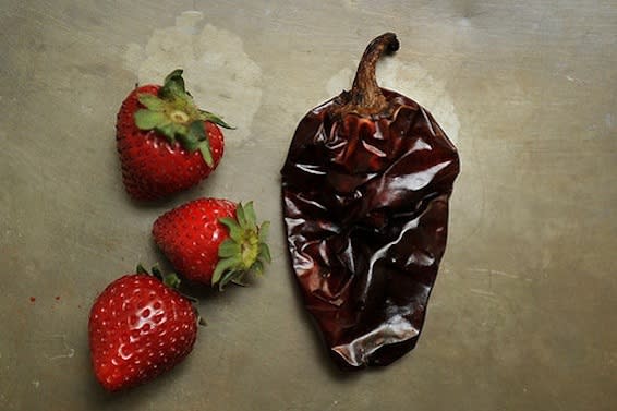 Preserved Strawberries with Chiles