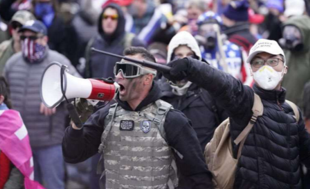 Samuel Lazar, 35, of Ephrata was seen in videos from the Jan. 6 rioting at the U.S. Capitol carrying a bullhorn and a cannister. The FBI believe the cannister was filled with a chemical irritant that he sprayed at police. He was arrested July 26.