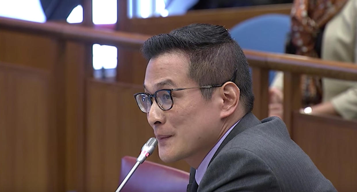 Thum Ping Tjin said he disagrees with the Select Committee’s allegation that he misrepresented his academic credentials. (PHOTO: Screenshot from Gov.sg YouTube page)