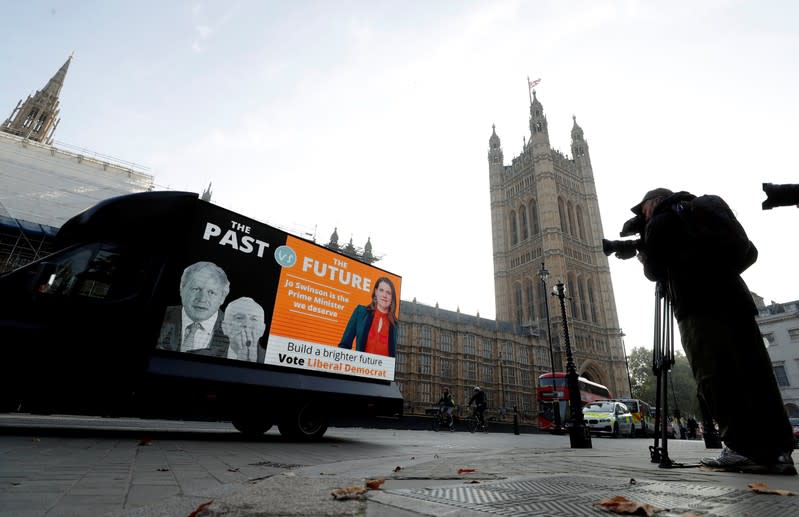 Liberal Democrats launch general election posters in London