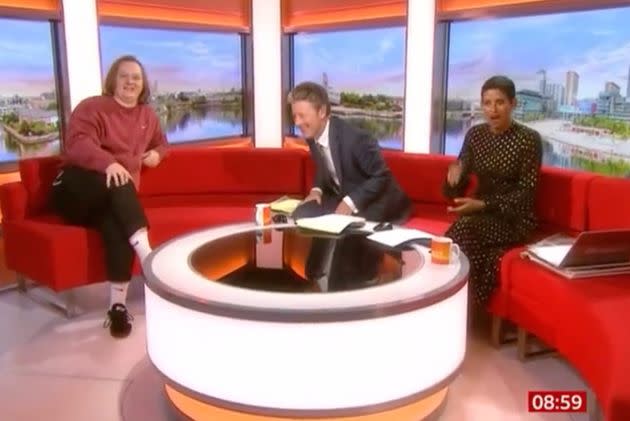 Lewis Capaldi on BBC Breakfast (Photo: BBC)