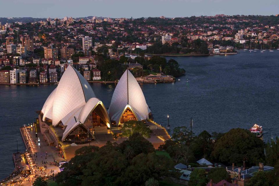 <p>Max Earey/Alamy</p> The Sydney Opera House.