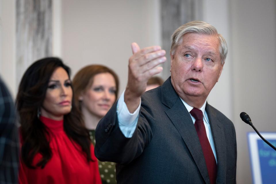 The Supreme Court on Tuesday denied Sen. Lindsey Graham's effort to temporarily pause a subpoena from a grand jury in Georgia.