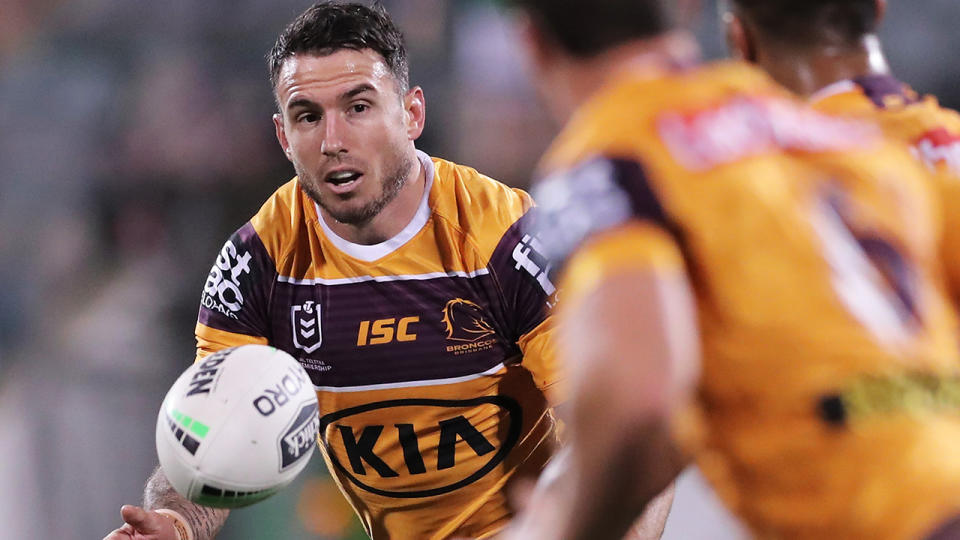 Brisbane Broncos great Darius Boyd will play his 255th and final NRL match against the North Queensland Cowboys. (Photo by Matt King/Getty Images)