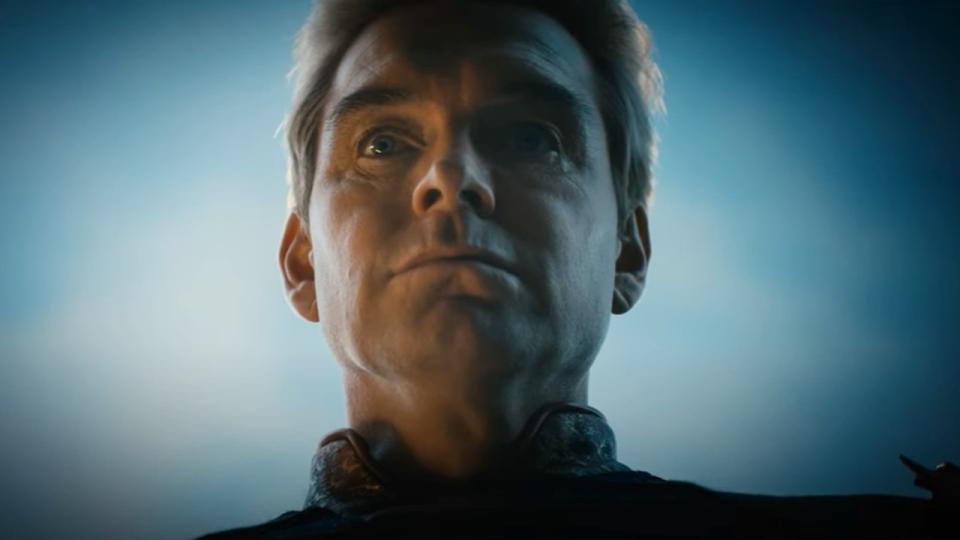 Antony Starr as Homelander in The Boys Season 4 teaser trailer.