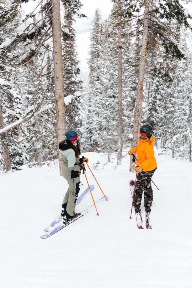 Testers at Ski Test in Sun Valley