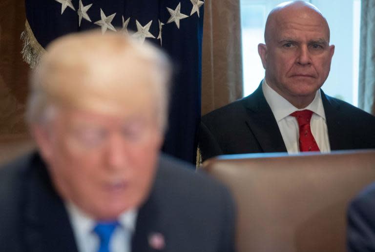 Trump 'prepares to fire' national security adviser HR McMaster