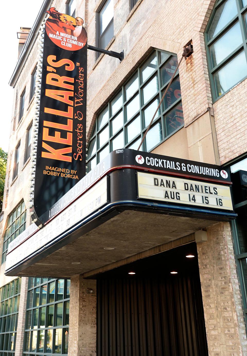 Kellar's: A Modern Magic & Comedy Club, is located at 1402 State St.