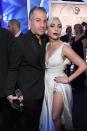 <a href="https://people.com/tag/lady-gaga/" rel="nofollow noopener" target="_blank" data-ylk="slk:Gaga;elm:context_link;itc:0;sec:content-canvas" class="link ">Gaga</a> and her fiancé split, <a href="https://people.com/music/lady-gaga-christian-carino-split/" rel="nofollow noopener" target="_blank" data-ylk="slk:her rep confirmed to PEOPLE on Feb. 19;elm:context_link;itc:0;sec:content-canvas" class="link ">her rep confirmed to PEOPLE on Feb. 19</a>. “It just didn’t work out. Relationships sometimes end,” a source told PEOPLE. “There’s no long dramatic story.” Speculation began that the couple was taking time apart when eagle-eyed fans noticed that Gaga was not wearing her engagement ring at the <a href="https://people.com/tag/grammy-awards/" rel="nofollow noopener" target="_blank" data-ylk="slk:Grammy Awards;elm:context_link;itc:0;sec:content-canvas" class="link ">Grammy Awards</a> on Feb. 10. Gaga also did not thank Carino in her acceptance speech after her song “Shallow” won the best pop duo or group performance prize. She didn't bring Carino to the Grammys — after bringing him to the Golden Globes — and on Valentine's Day, chose to share images of her new tattoos instead of any messages to her fiancé. 