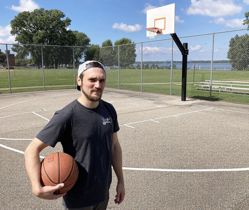 Ken Christiansen, 35, is back playing basketball at Erie's Bayview Park after undergoing a relatively new procedure in Pittsburgh for his epilepsy.