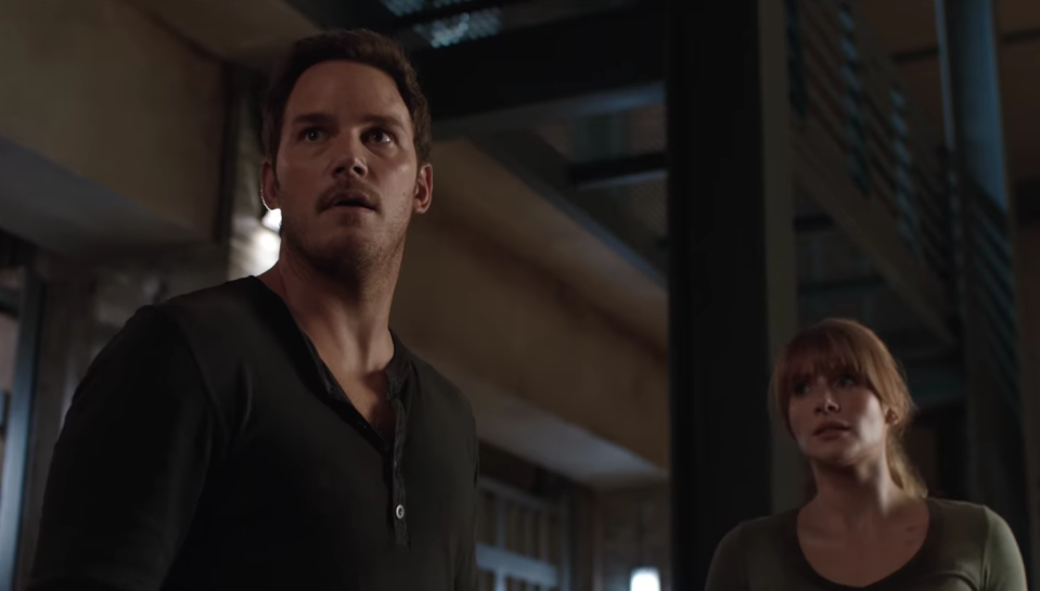 Chris Pratt and Bryce Dallas Howard reteam for the sequel to the 2015 smash hit (Universal Pictures)