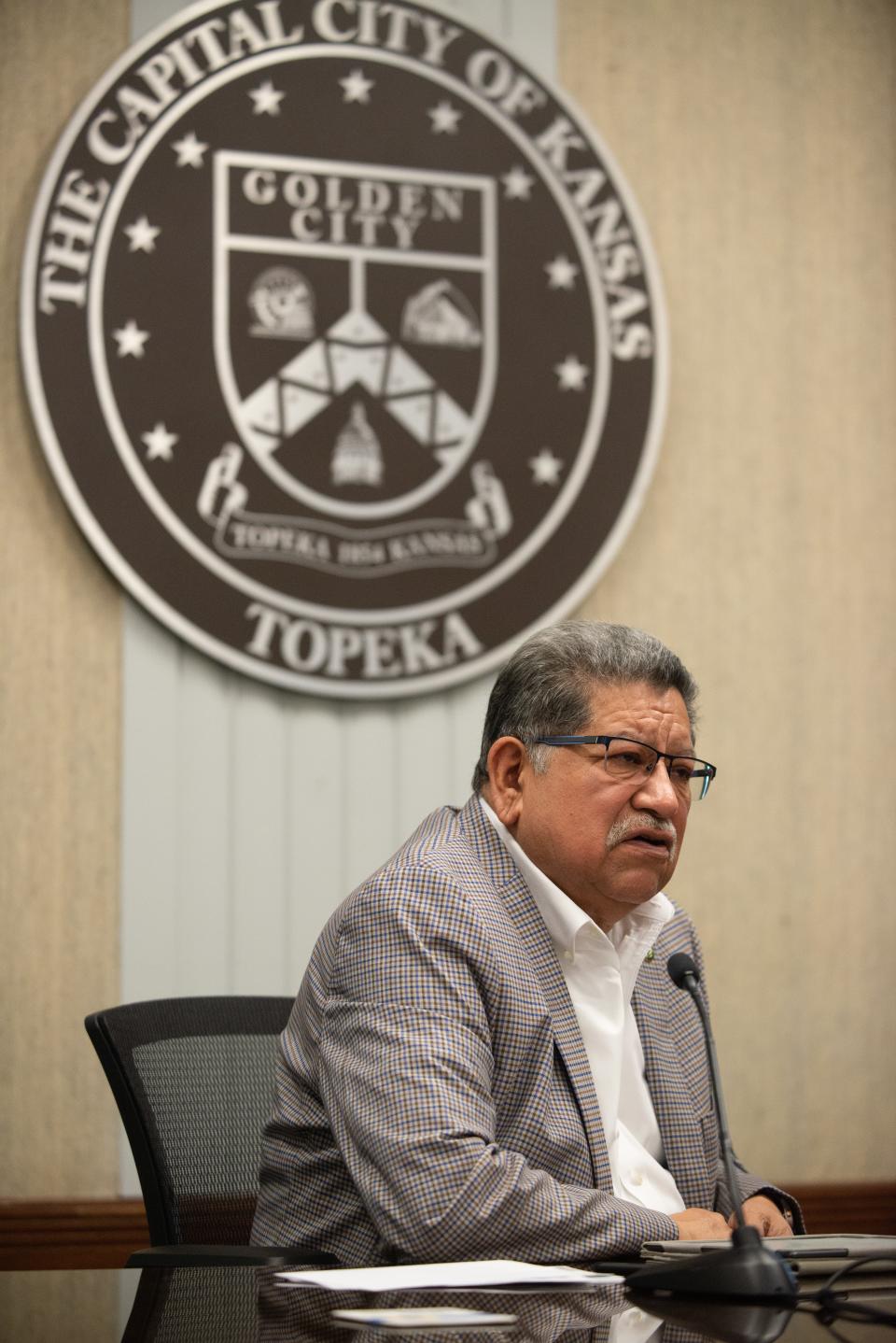 Topeka Mayor Mike Padilla defended his hometown, which was used as a punchline by New York City Mayor Eric Adams.