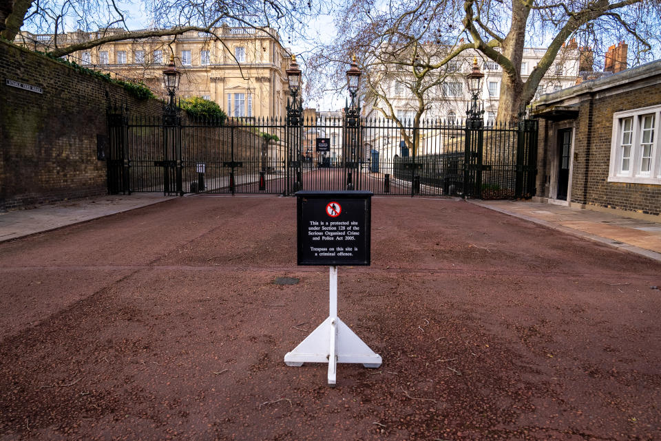 La residencia real 'Clarence House' 2022 en Londres, Inglaterra. (Photo by Ming Yeung/Getty Images)