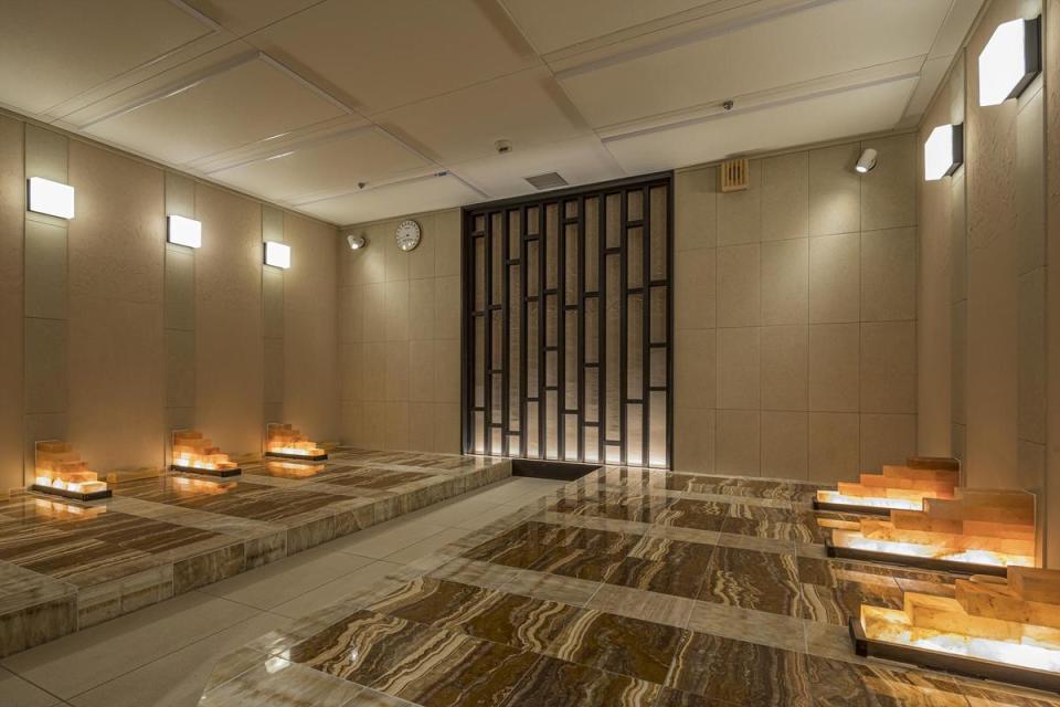 溫泉浴場內還附設岩盤浴。（ⒸSumitomo Fudosan Villa Fontaine Co., Ltd.提供）