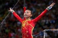 <p>Speculations about the ages of three Chinese gymnasts, Jiang Yuyuan, Yang Yilin and He Kexin, ran rampant at the 2008 games. Their youthful appearances ultimately sparked <a href="https://www.huffpost.com/entry/scandal-of-the-ages-docum_b_118842" rel="nofollow noopener" target="_blank" data-ylk="slk:a New York Times investigation focusing on Kexin, whose birth records indicated she was just 14 at the time of the competition;elm:context_link;itc:0;sec:content-canvas" class="link ">a <em>New York Times </em>investigation focusing on Kexin, whose birth records indicated she was just 14 at the time of the competition</a>.</p>